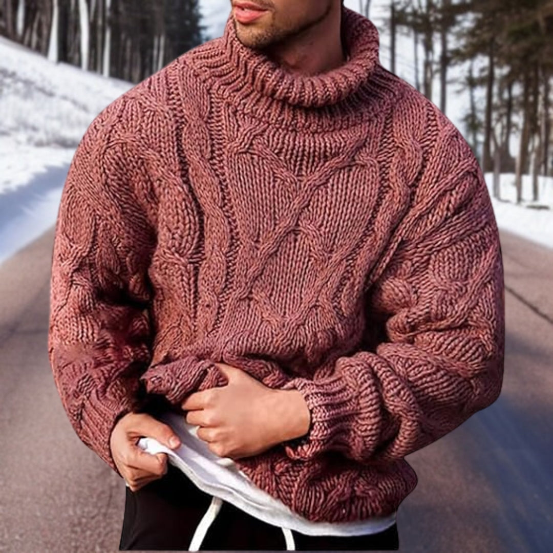 Thorkild | Herrestrik med Turtleneck - Freya Kobenhavn
