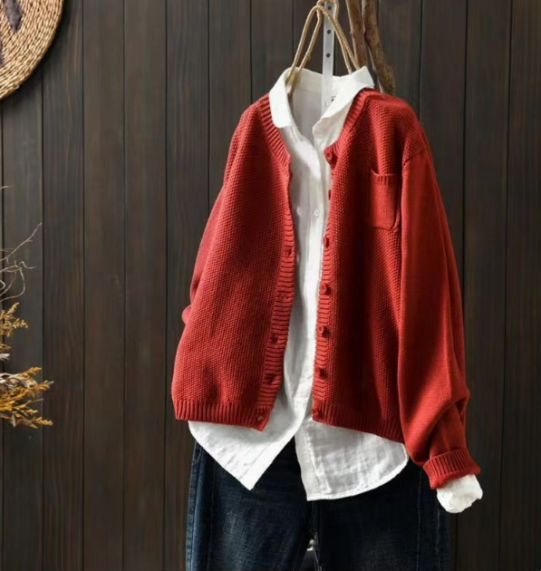 Novalie | Stilfuld og Casual Strikket Cardigan - Freya Kobenhavn
