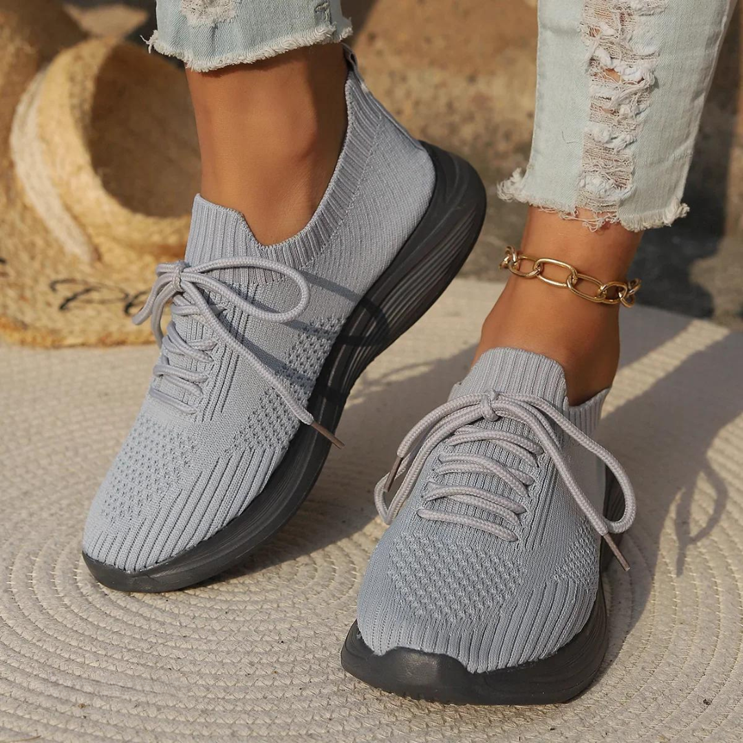 Monika | Women’s Breathable Knit Sneakers with Flexible Sole - Freya Kobenhavn