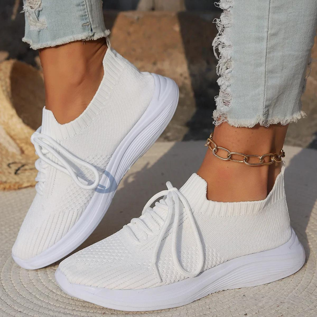 Monika | Women’s Breathable Knit Sneakers with Flexible Sole - Freya Kobenhavn