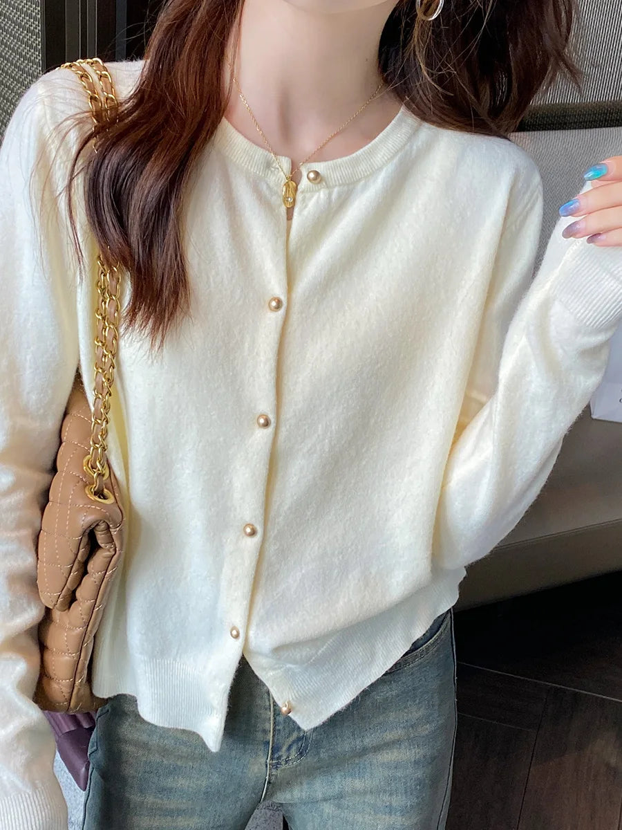 Cornelia | Stilfuld Og Behagelig Strikket Cardigan Med Knapper - Freya Kobenhavn