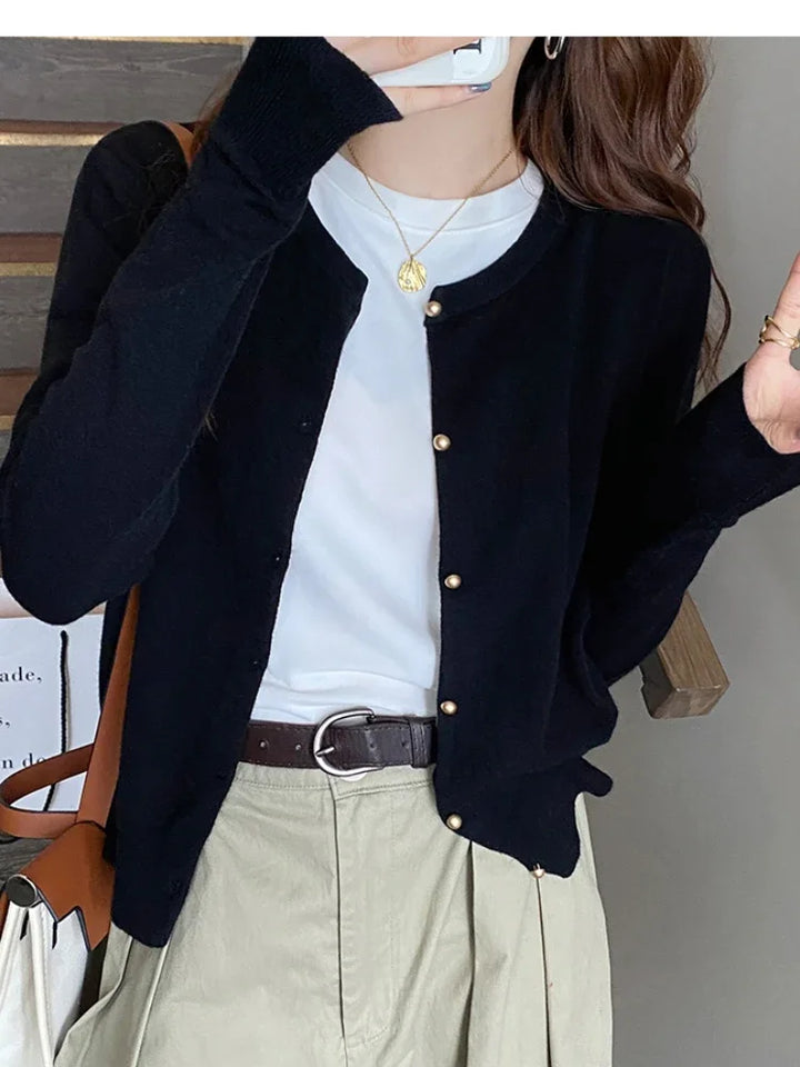 Jenny | Stilfuld Og Behagelig Cardigan Med Knapper - Freya Kobenhavn
