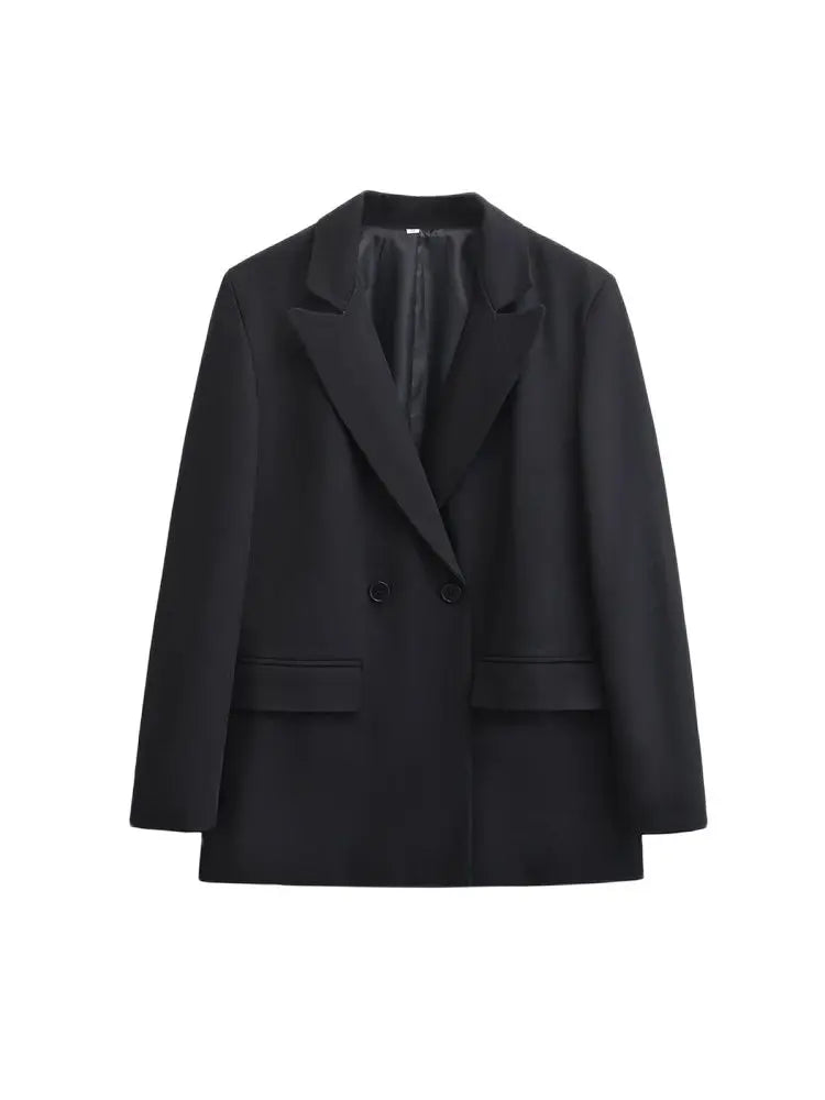 Agnete | Behagelig Dame Vinter Blazer Med Knapper Og Lommer - Freya Kobenhavn