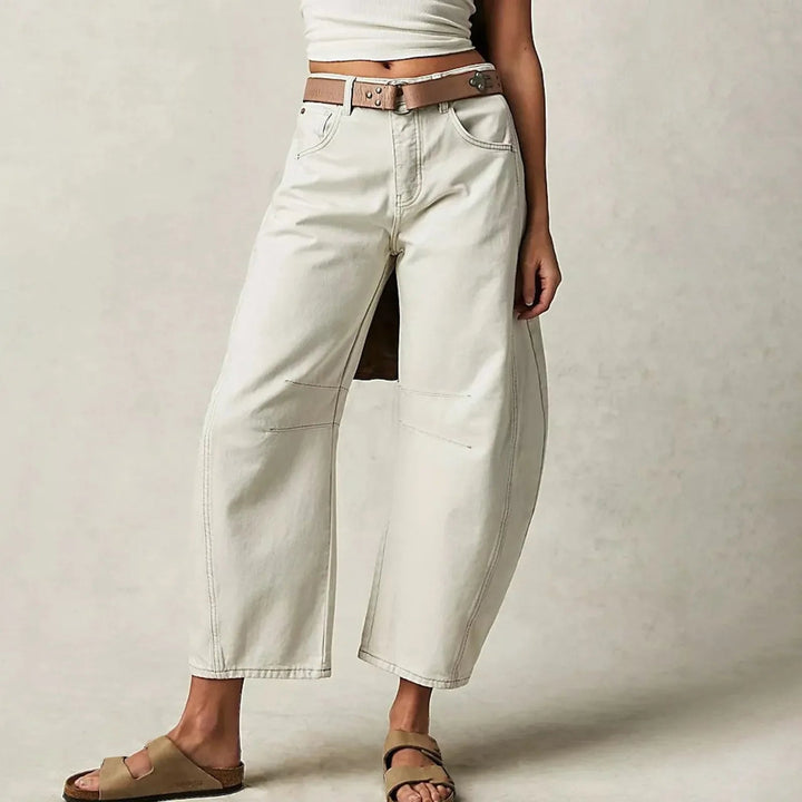 Augusta | Casual Og Behagelige Jeans Med Vide Ben - Freya Kobenhavn