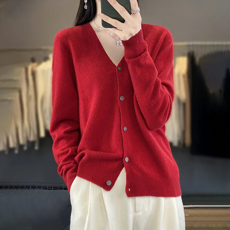 Christella | Elegant Og Behagelig Vintercardigan - Freya Kobenhavn
