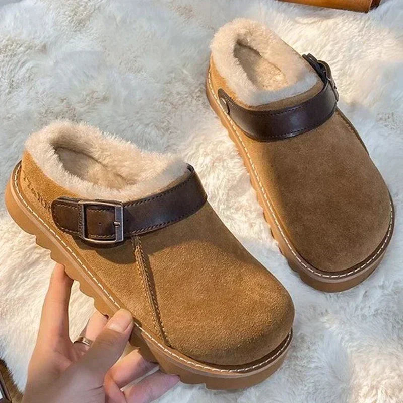 Anita | Dame Vinter Slip-On Støvler med Pelsforing - Freya Kobenhavn