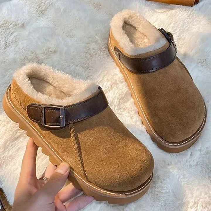 Anita | Dame Vinter Slip-On Støvler med Pelsforing - Freya Kobenhavn