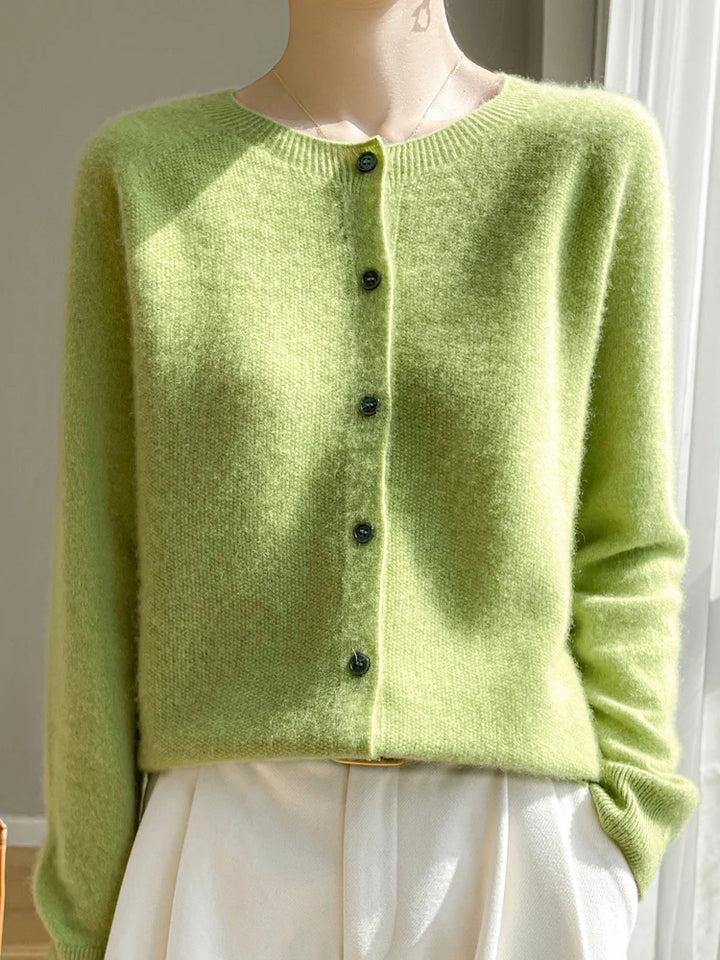 Jasmin | Elegant Og Stilfuld Let Cardigan Med Knapper - Freya Kobenhavn