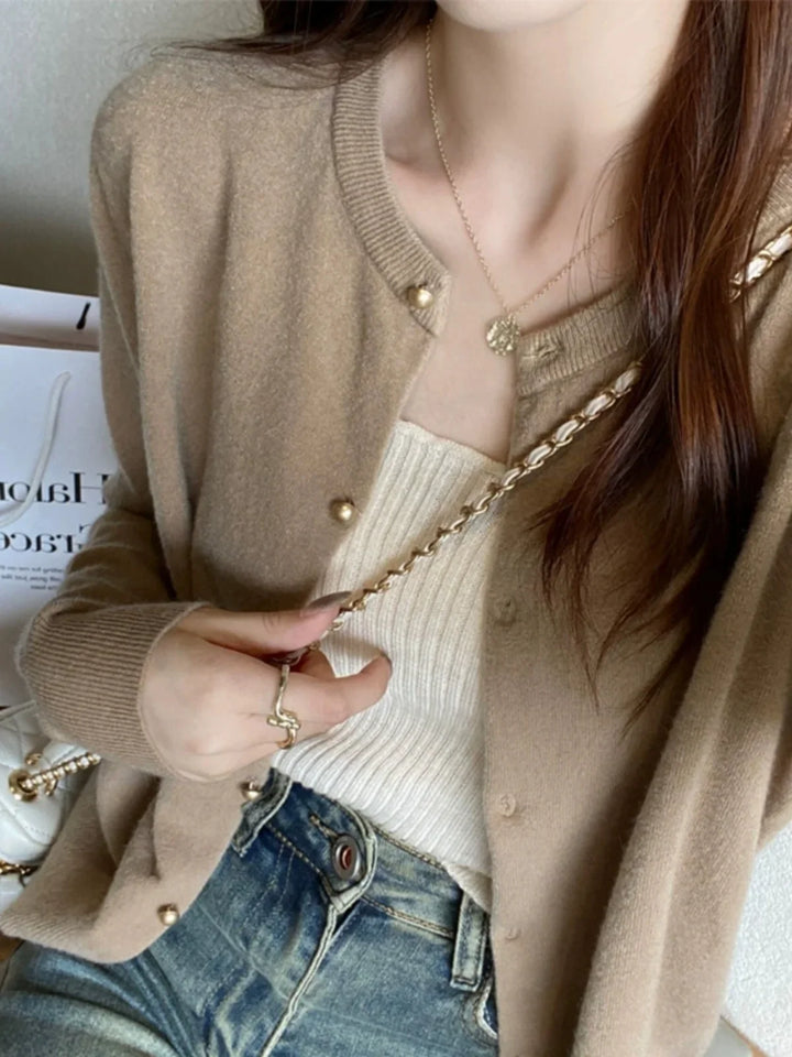 Jenny | Stilfuld Og Behagelig Cardigan Med Knapper - Freya Kobenhavn