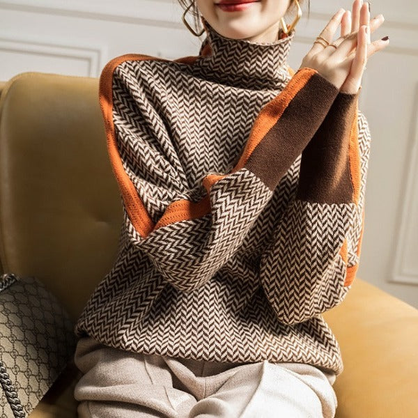 Emma™ | Stribet Sweater - Freya Kobenhavn