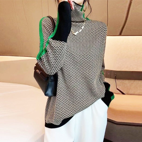 Emma™ | Stribet Sweater - Freya Kobenhavn