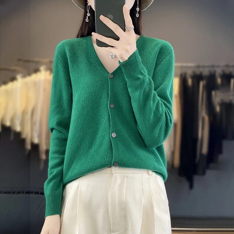 Christella | Elegant Og Behagelig Vintercardigan - Freya Kobenhavn