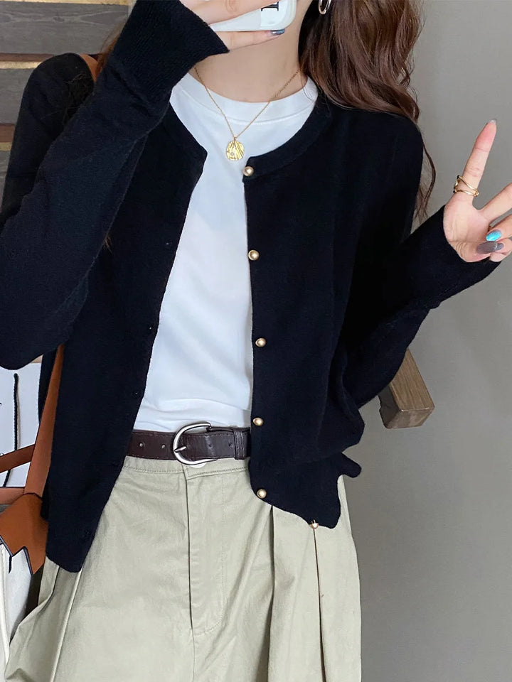 Jenny | Stilfuld Og Behagelig Cardigan Med Knapper - Freya Kobenhavn