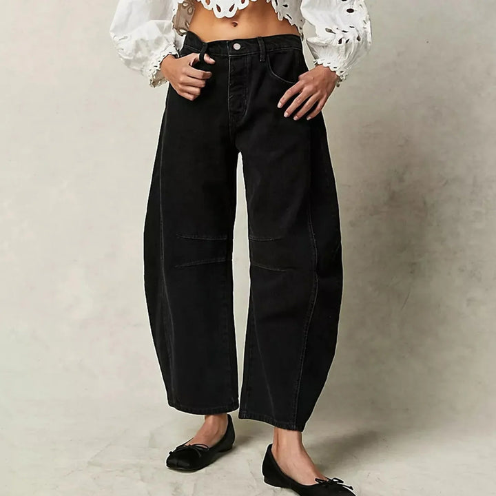 Augusta | Casual Og Behagelige Jeans Med Vide Ben - Freya Kobenhavn
