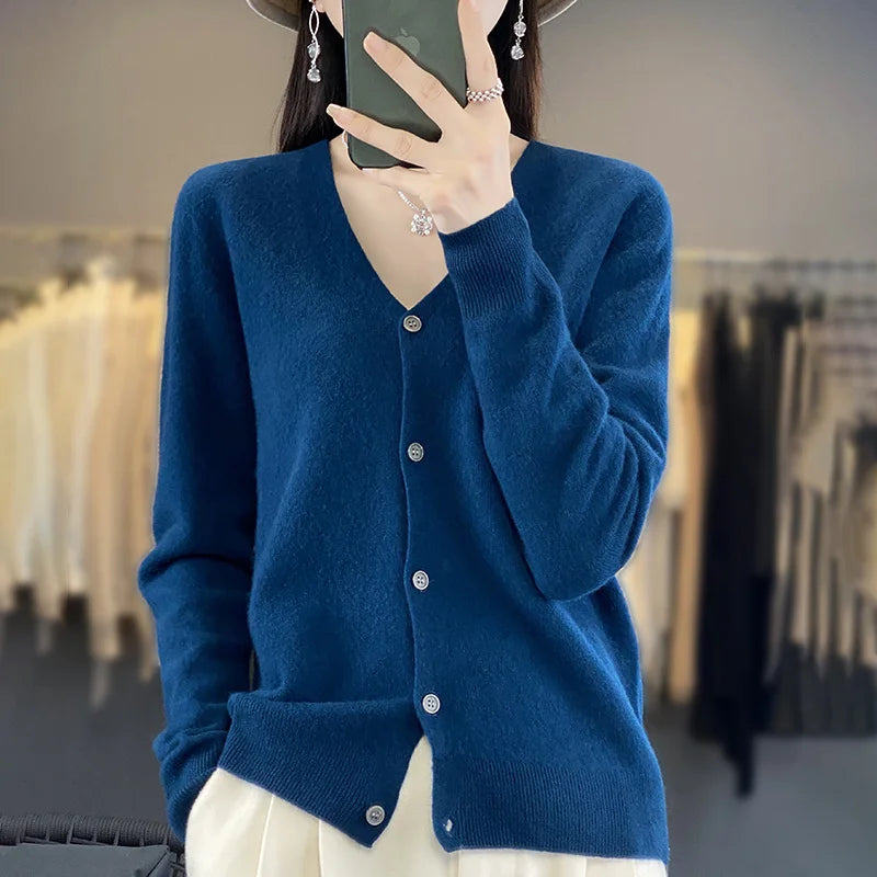 Christella | Elegant Og Behagelig Vintercardigan - Freya Kobenhavn