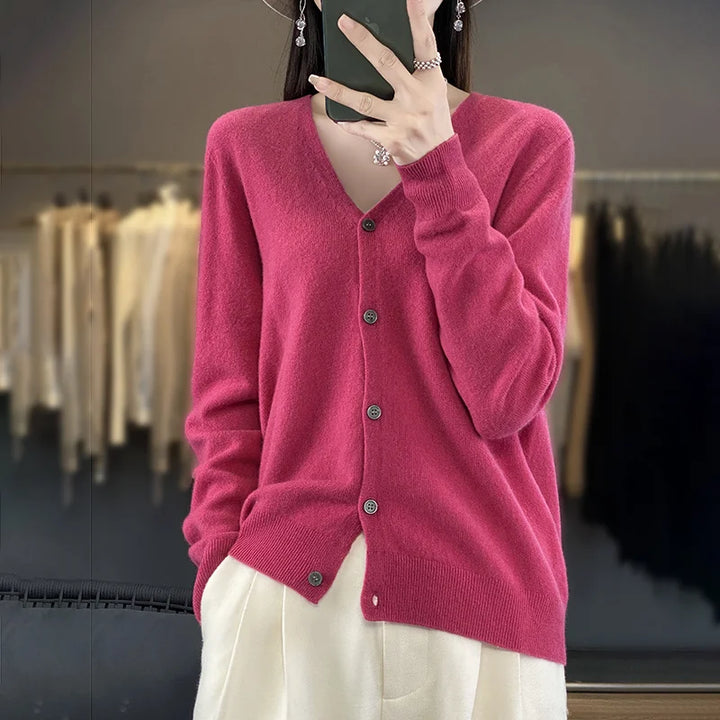 Christella | Elegant Og Behagelig Vintercardigan - Freya Kobenhavn
