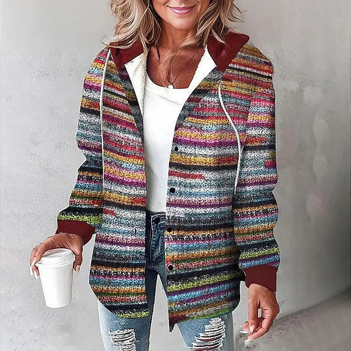 Martina™ | Dameternet Knaplukket Jakke - Freya Kobenhavn