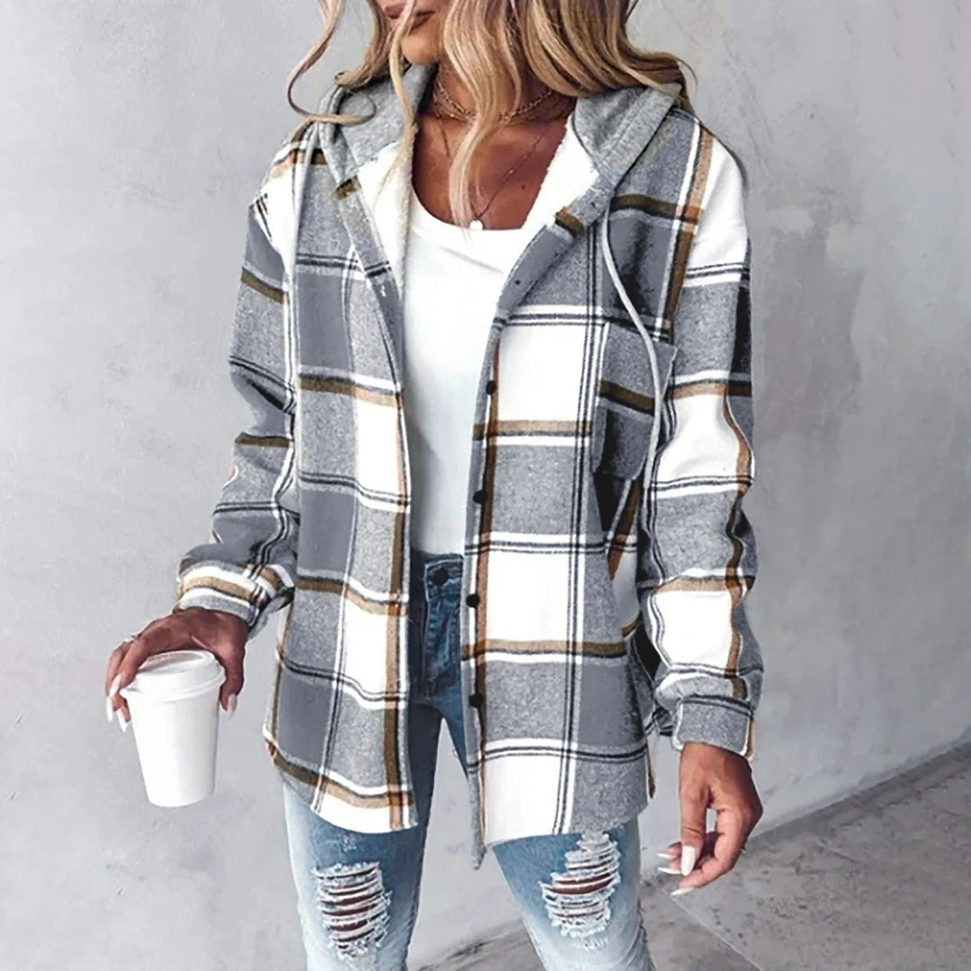 Sarah | Dame Casual Ternet Skjortejakke - Freya Kobenhavn