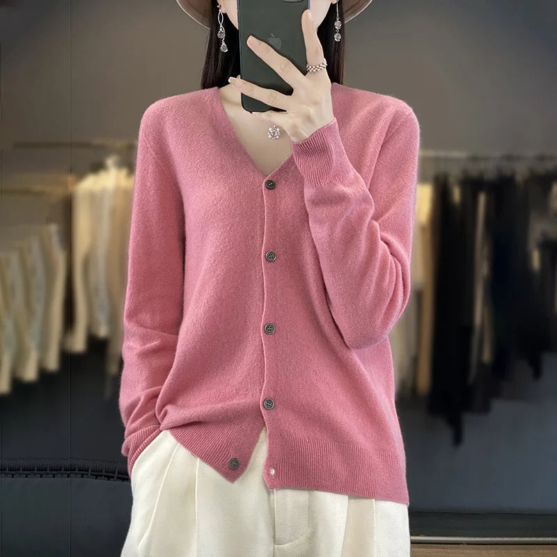 Christella | Elegant Og Behagelig Vintercardigan - Freya Kobenhavn