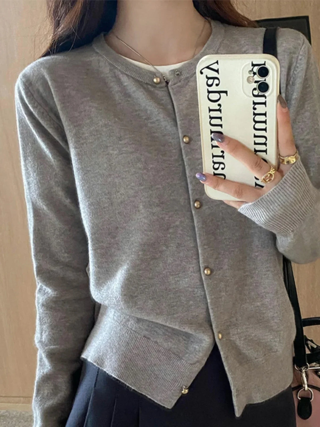 Jenny | Stilfuld Og Behagelig Cardigan Med Knapper - Freya Kobenhavn