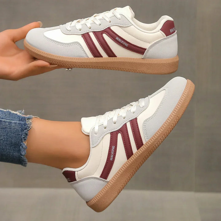 Celina | Dame Vinter Sneakers med Snøring og Blød Sål - Freya Kobenhavn