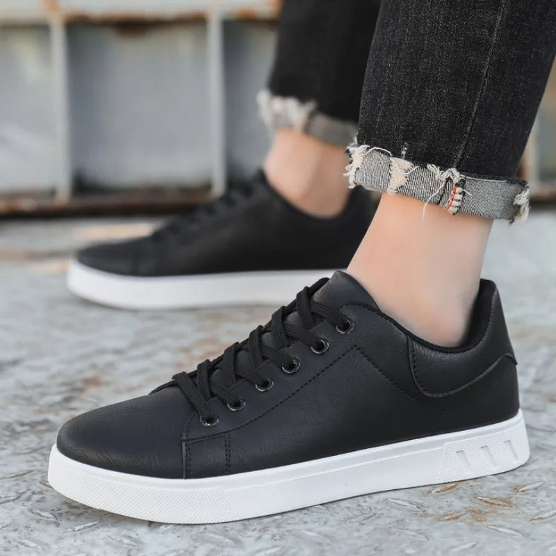 Lauge | Herresneakers med Hvid Sål - Freya Kobenhavn