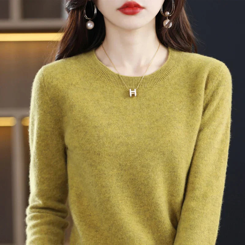 Gitte™ | Stilfuld Blød Lyserød Sweater - Freya Kobenhavn