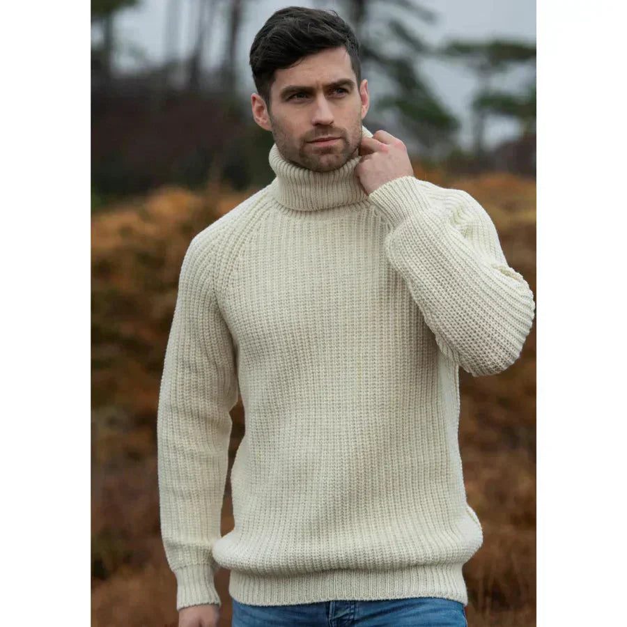 Conrad | Varm Rullekravesweater til Herrer i Strik - Freya Kobenhavn