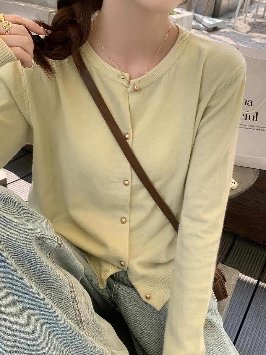 Jenny | Stilfuld Og Behagelig Cardigan Med Knapper - Freya Kobenhavn