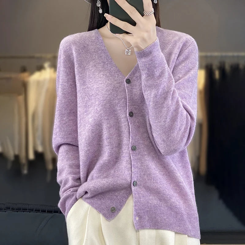 Christella | Elegant Og Behagelig Vintercardigan - Freya Kobenhavn