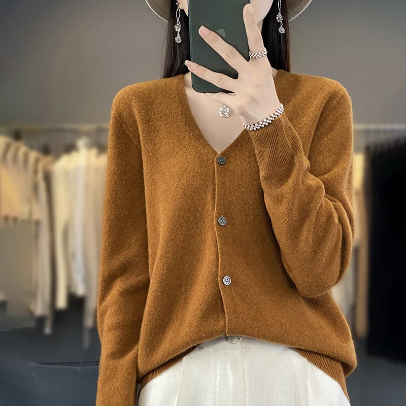 Christella | Elegant Og Behagelig Vintercardigan - Freya Kobenhavn