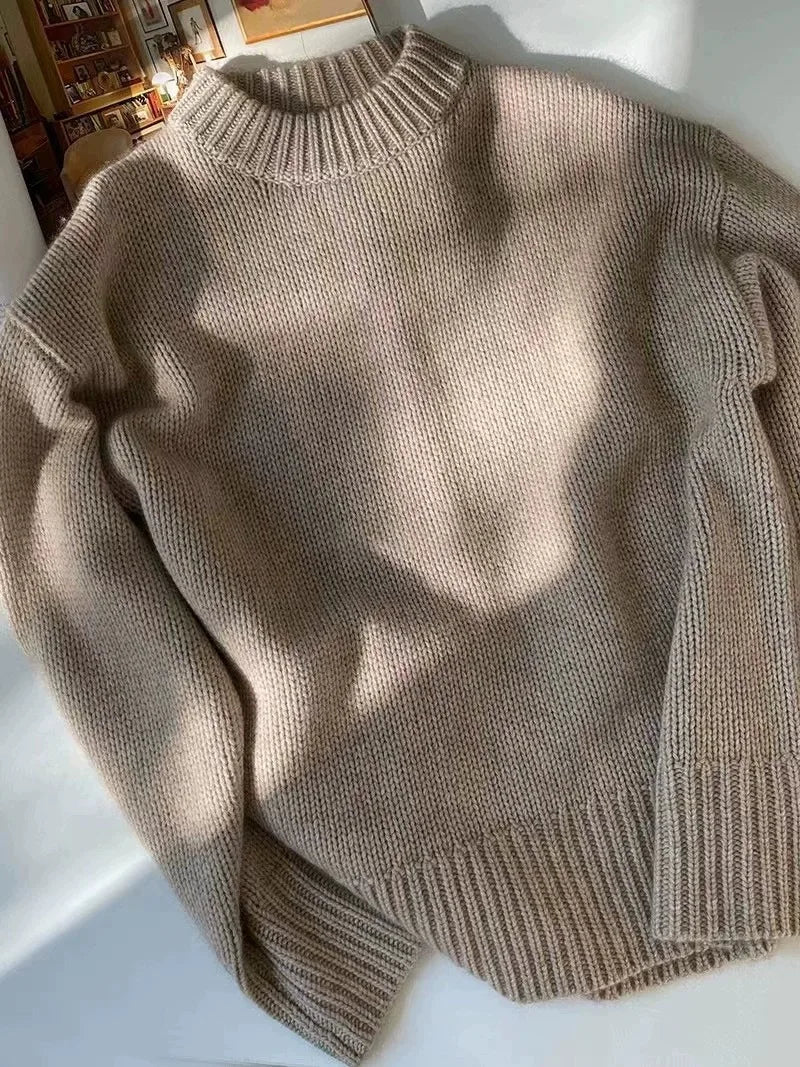 Jonna | Stilfuld Og Behagelig Oversized Sweater - Freya Kobenhavn