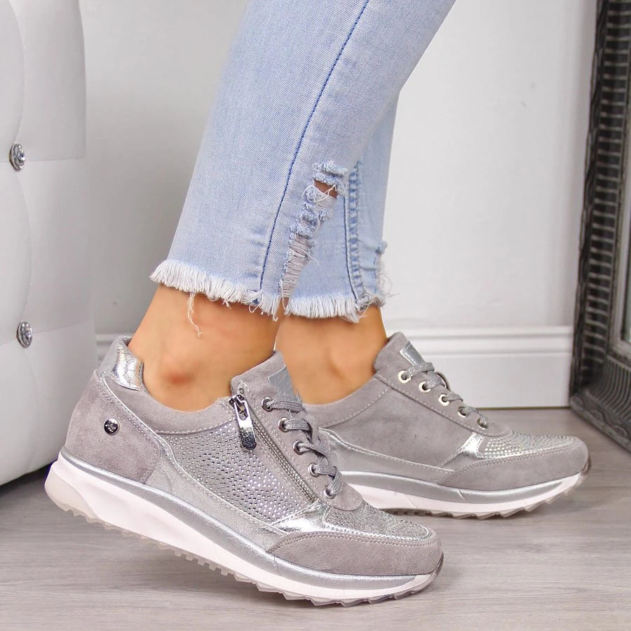Mirjam™ | Ortopædiske Sneakers med Lynlås - Freya Kobenhavn