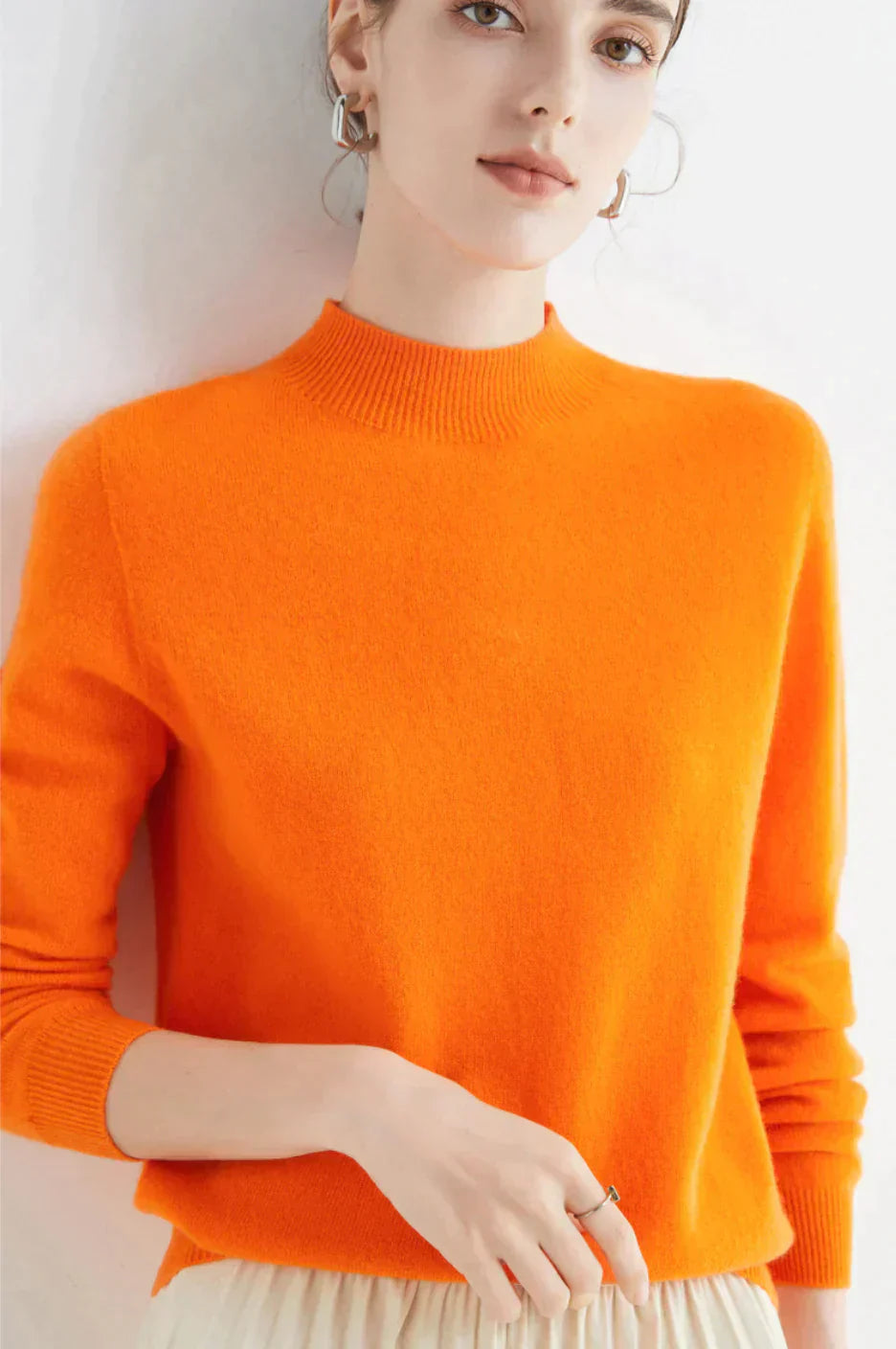 Ida™ | Hyggelig Højhalset Sweater - Freya Kobenhavn