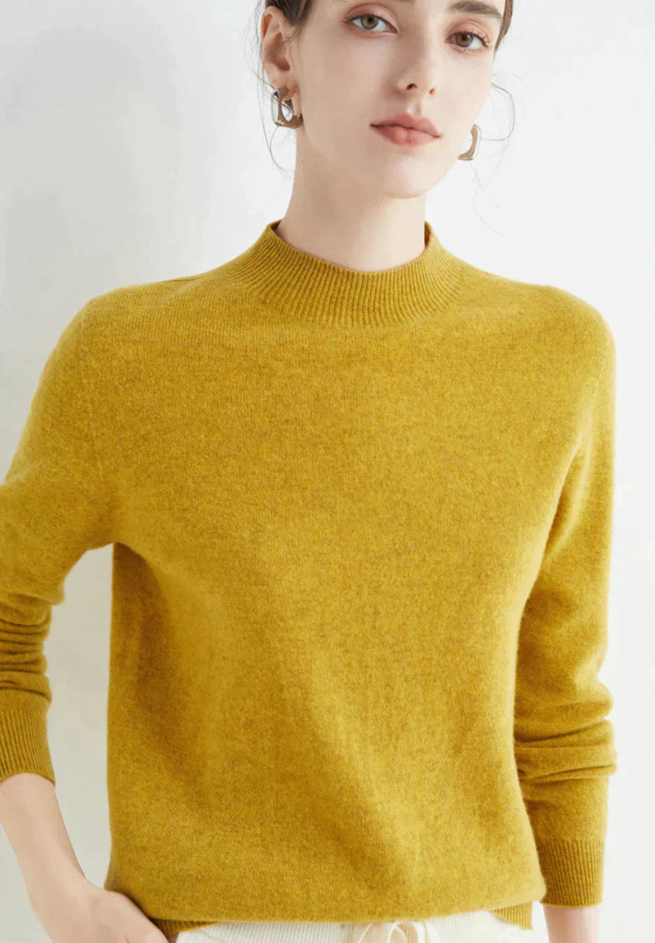 Ida™ | Hyggelig Højhalset Sweater - Freya Kobenhavn