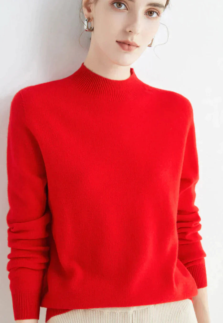 Ida™ | Hyggelig Højhalset Sweater - Freya Kobenhavn