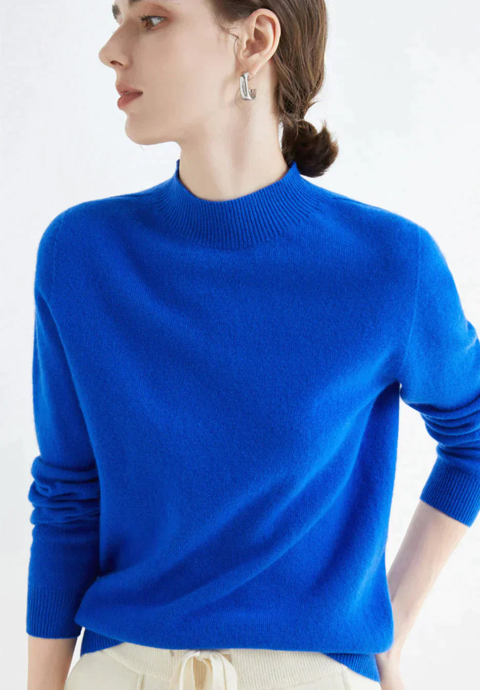 Ida™ | Hyggelig Højhalset Sweater - Freya Kobenhavn