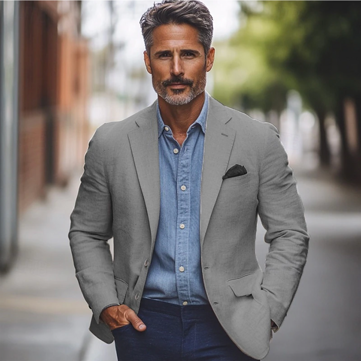 Valentin | Herre Casual Blazerjakke Med Slim Fit - Freya Kobenhavn