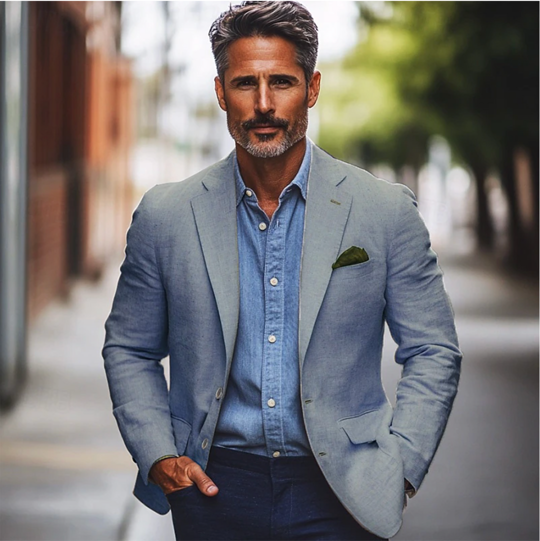 Valentin | Herre Casual Blazerjakke Med Slim Fit - Freya Kobenhavn