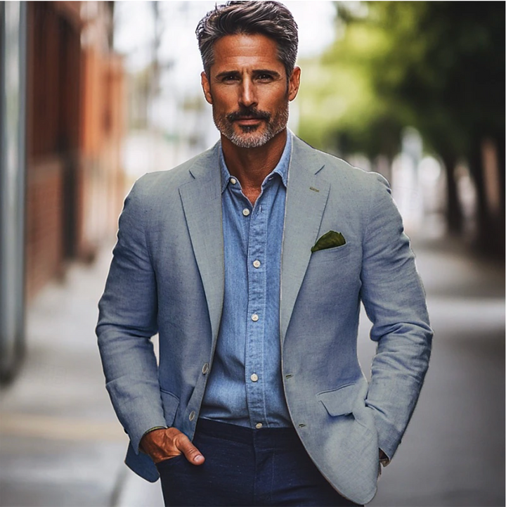 Valentin | Herre Casual Blazerjakke Med Slim Fit - Freya Kobenhavn