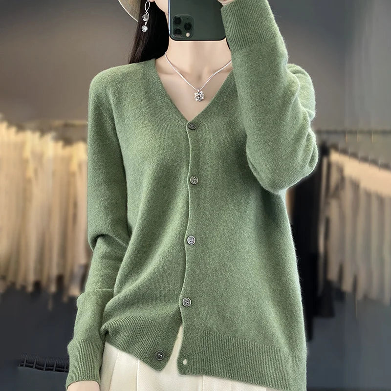 Christella | Elegant Og Behagelig Vintercardigan - Freya Kobenhavn