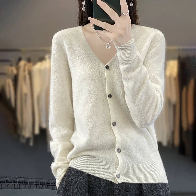 Christella | Elegant Og Behagelig Vintercardigan - Freya Kobenhavn