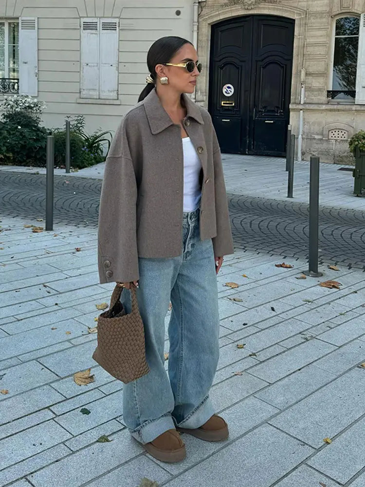 Beryl | Casual Løstsiddende Og Stilfuld Vinterjakke - Freya Kobenhavn