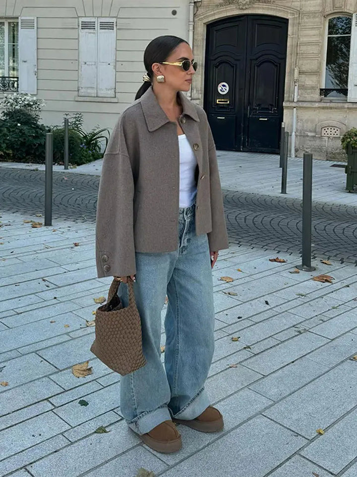 Beryl | Casual Løstsiddende Og Stilfuld Vinterjakke - Freya Kobenhavn