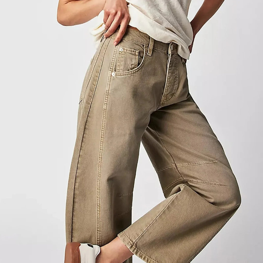 Augusta | Casual Og Behagelige Jeans Med Vide Ben - Freya Kobenhavn