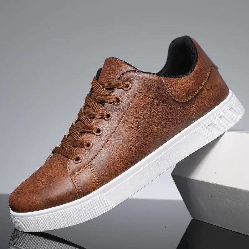 Lauge | Herresneakers med Hvid Sål - Freya Kobenhavn
