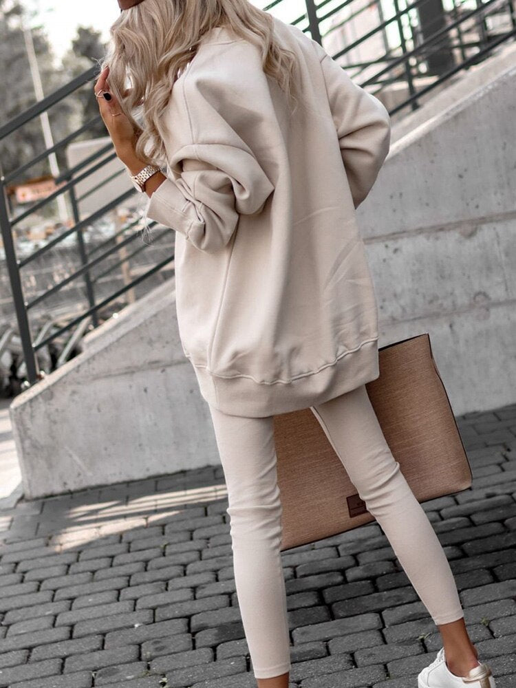 Susanne | Dame Oversized Sweatshirt med Afslappet Pasform - Freya Kobenhavn