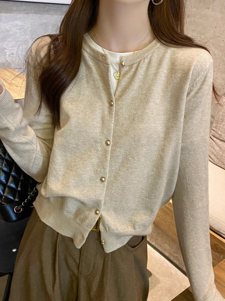 Jenny | Stilfuld Og Behagelig Cardigan Med Knapper - Freya Kobenhavn