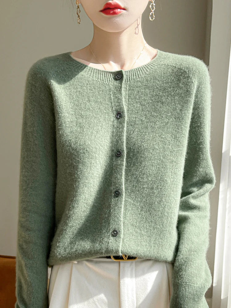 Jasmin | Elegant Og Stilfuld Let Cardigan Med Knapper - Freya Kobenhavn