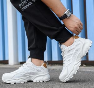 Steffen | Herresneakers med Tekstureret Sål - Freya Kobenhavn